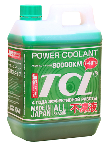 Антифриз Power Coolant -40C зеленый, 2 л PC240G TCL – фото