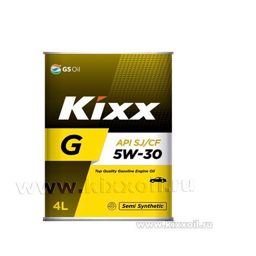 Масло моторное Kixx G SJ 5W-30 (Gold) /4л мет. L531744TE1 KIXX – фото